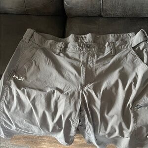 Huk Charcoal Cargo Shorts
